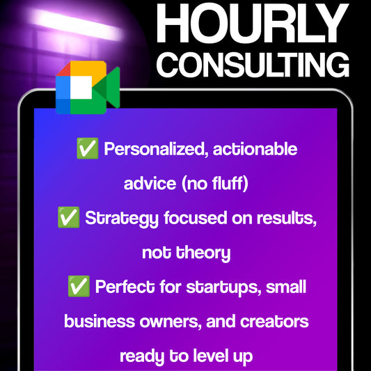 Hourly Business Consulting
