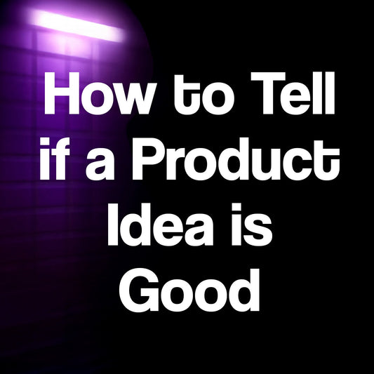 How to Tell if a Product Idea is Good